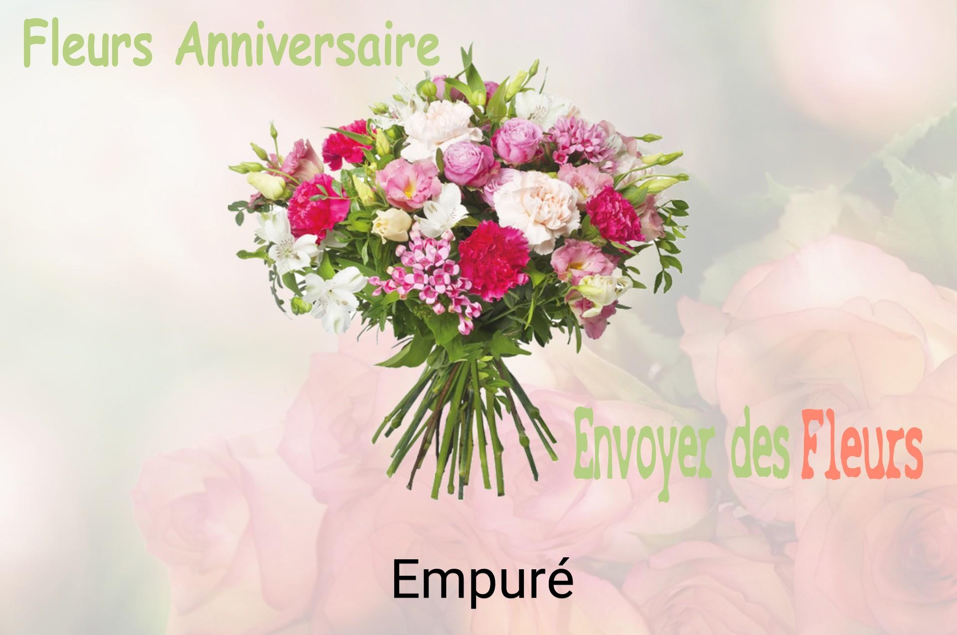Bouquet de fleurs d’anniversaire livré à Empuré